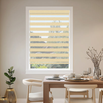 Veneto Peanut Light Filtering Zebra Shade