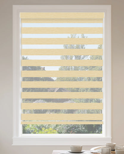Veneto Peanut Light Filtering Zebra Shade