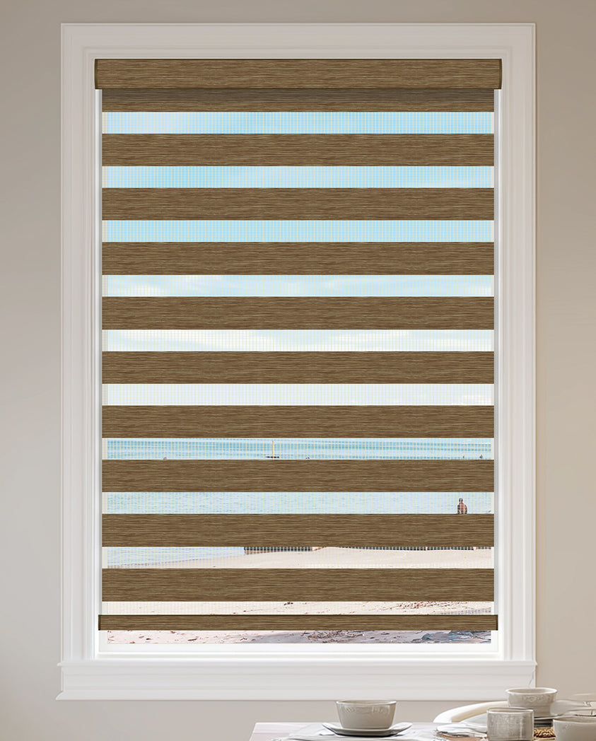 Veneto Sand Light Filtering Zebra Shade