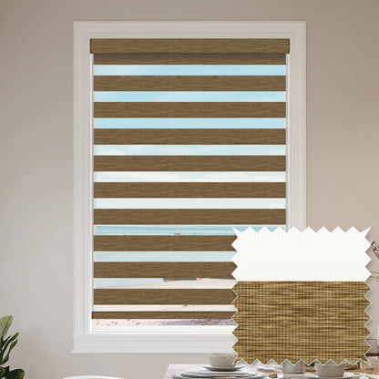 Veneto Sand Light Filtering Zebra Shade