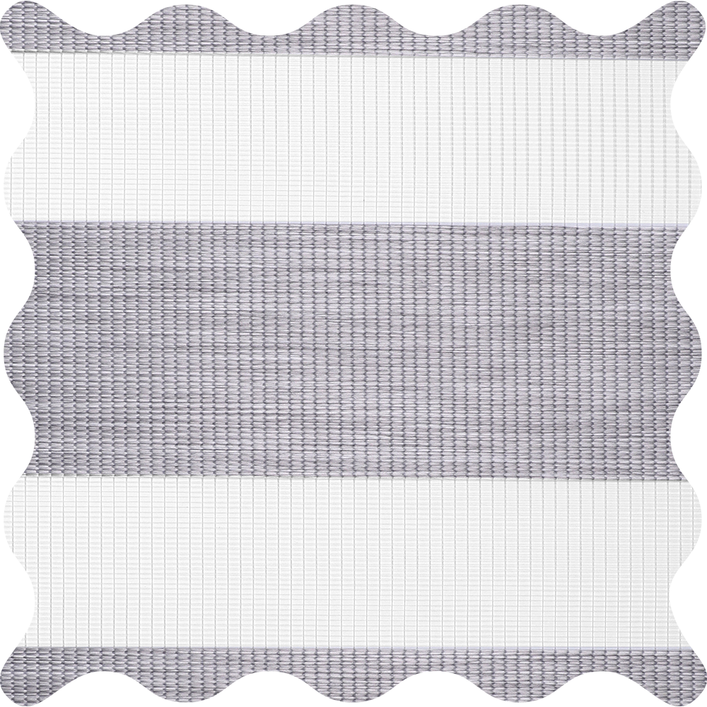 Veneto Zinc Light Filtering Zebra Shade