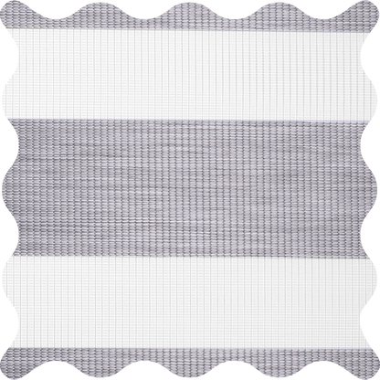 Veneto Zinc Light Filtering Zebra Shade