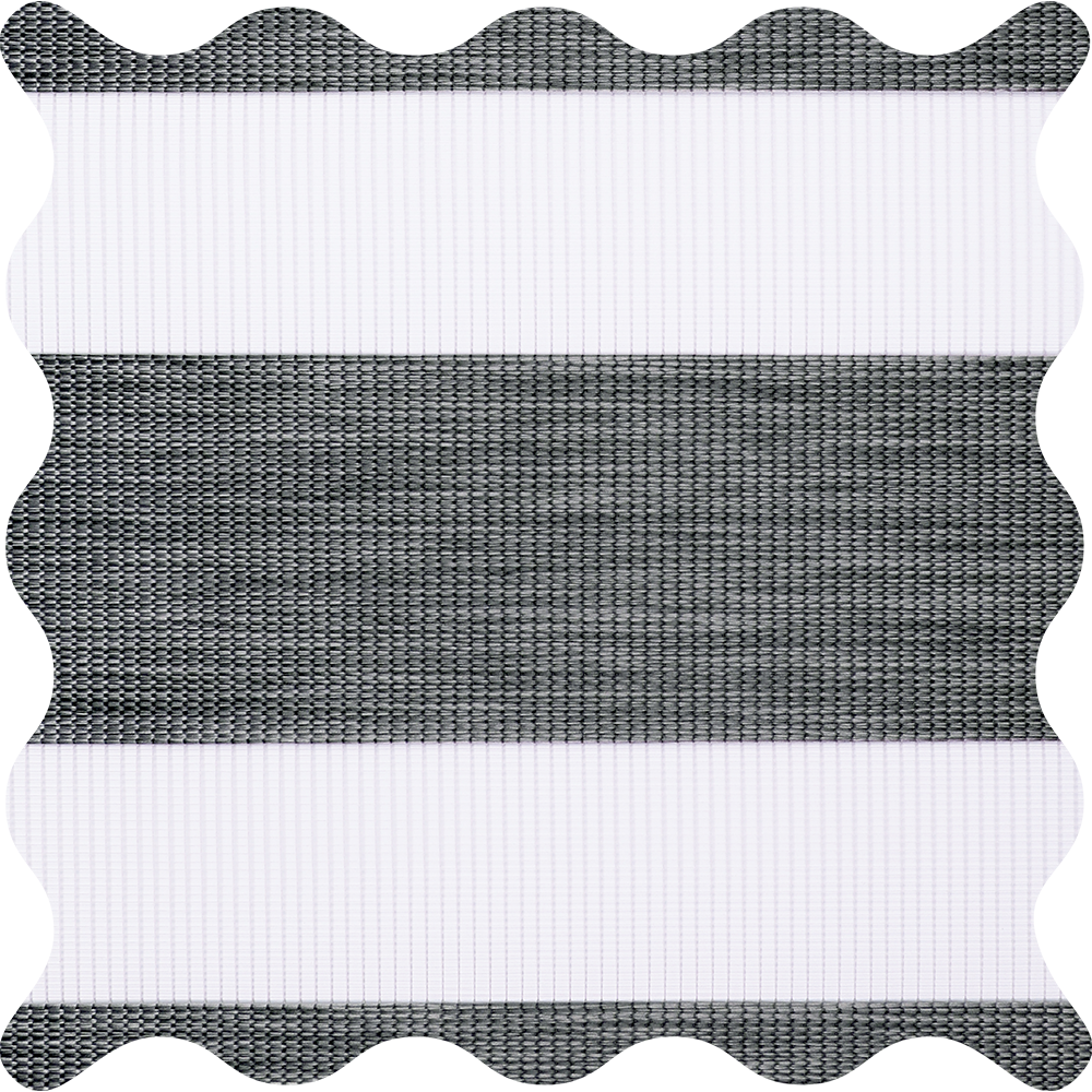 Veneto Charcoal Light Filtering Zebra Shade