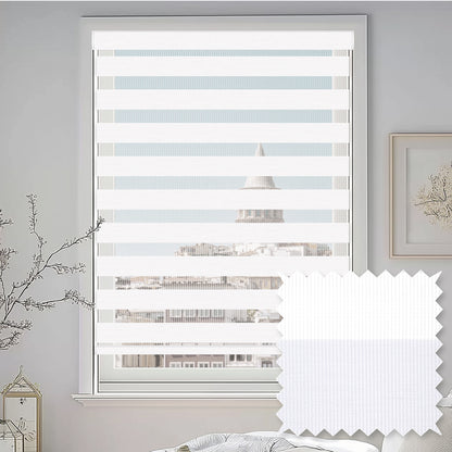 Veneto Bright White Light Filtering Zebra Shade