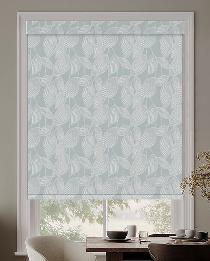 Weeping Leaf Rain Blackout Roller Shades