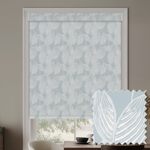 Weeping Leaf Rain Blackout Roller Shades