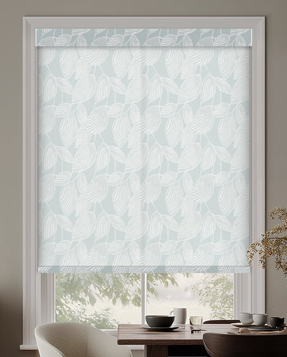 Weeping Leaf Rain Light Filtering Roller Shades