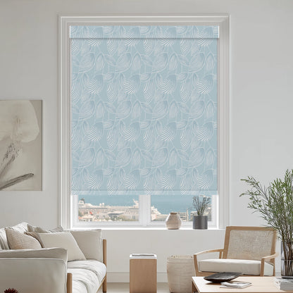 Weeping Leaf Sky Blackout Roller Shades