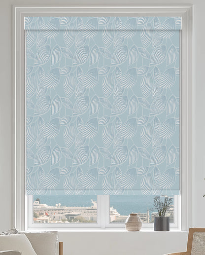 Weeping Leaf Sky Blackout Roller Shades
