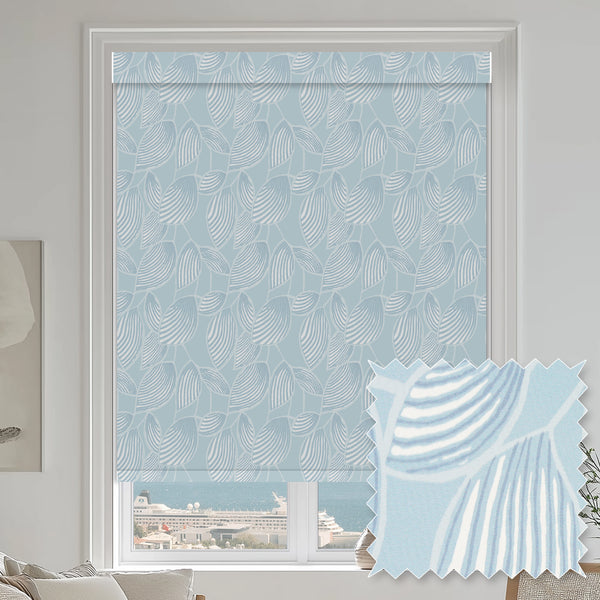 Weeping Leaf Sky Blackout Roller Shades