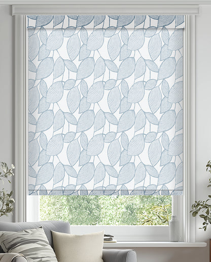 Weeping Leaf Blue Light Filtering Roller Shades