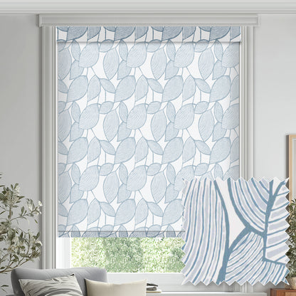 Weeping Leaf Blue Light Filtering Roller Shades