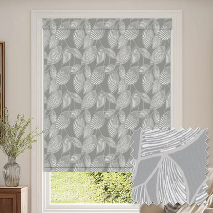Weeping Leaf Tin Blackout Roller Shades
