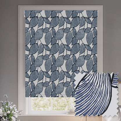 Weeping Leaf Ink Blackout Roller Shades