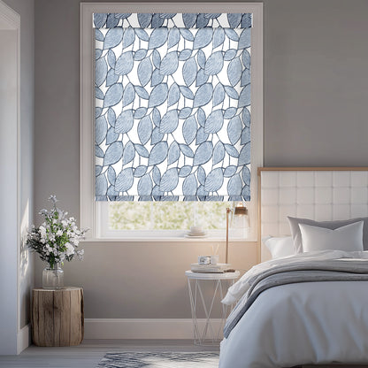 Weeping Leaf Ink Light Filtering Roller Shades
