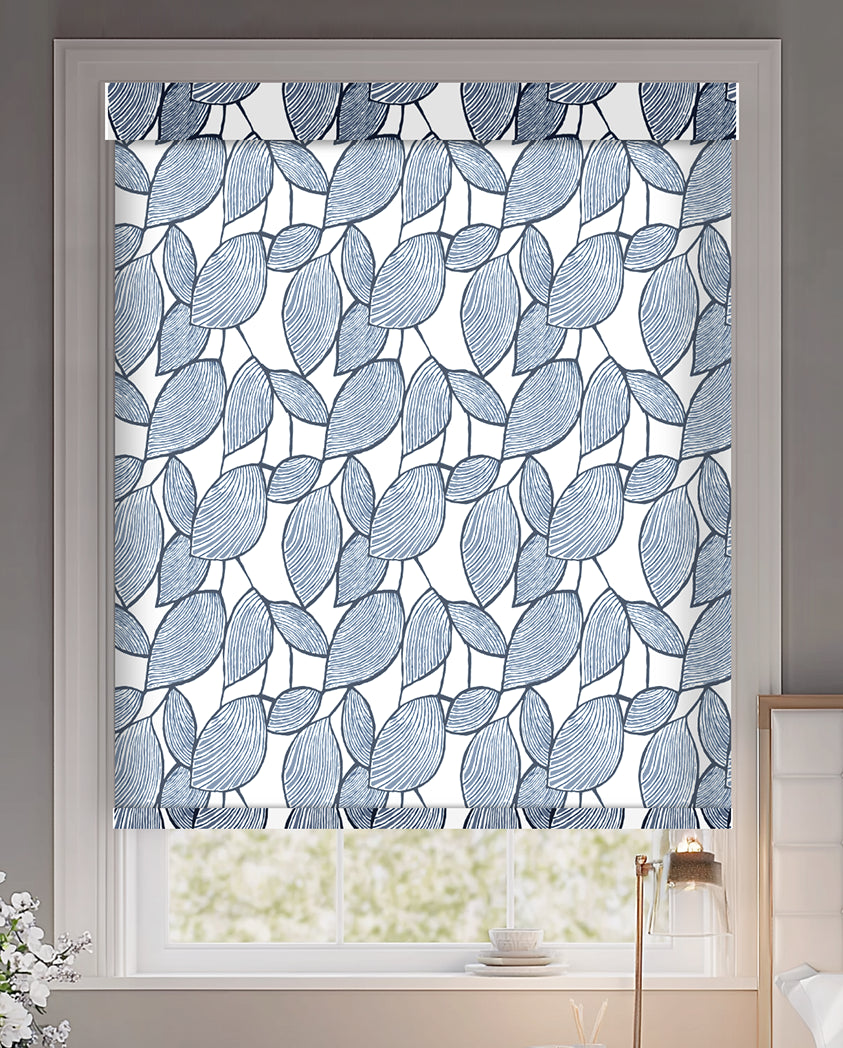Weeping Leaf Ink Light Filtering Roller Shades
