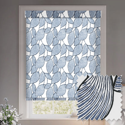 Weeping Leaf Ink Light Filtering Roller Shades