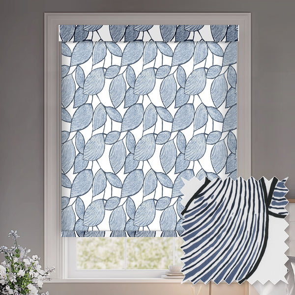 Weeping Leaf Ink Light Filtering Roller Shades