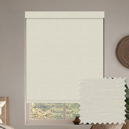 Westin Cream Flame Retardant Blackout Roller Shades