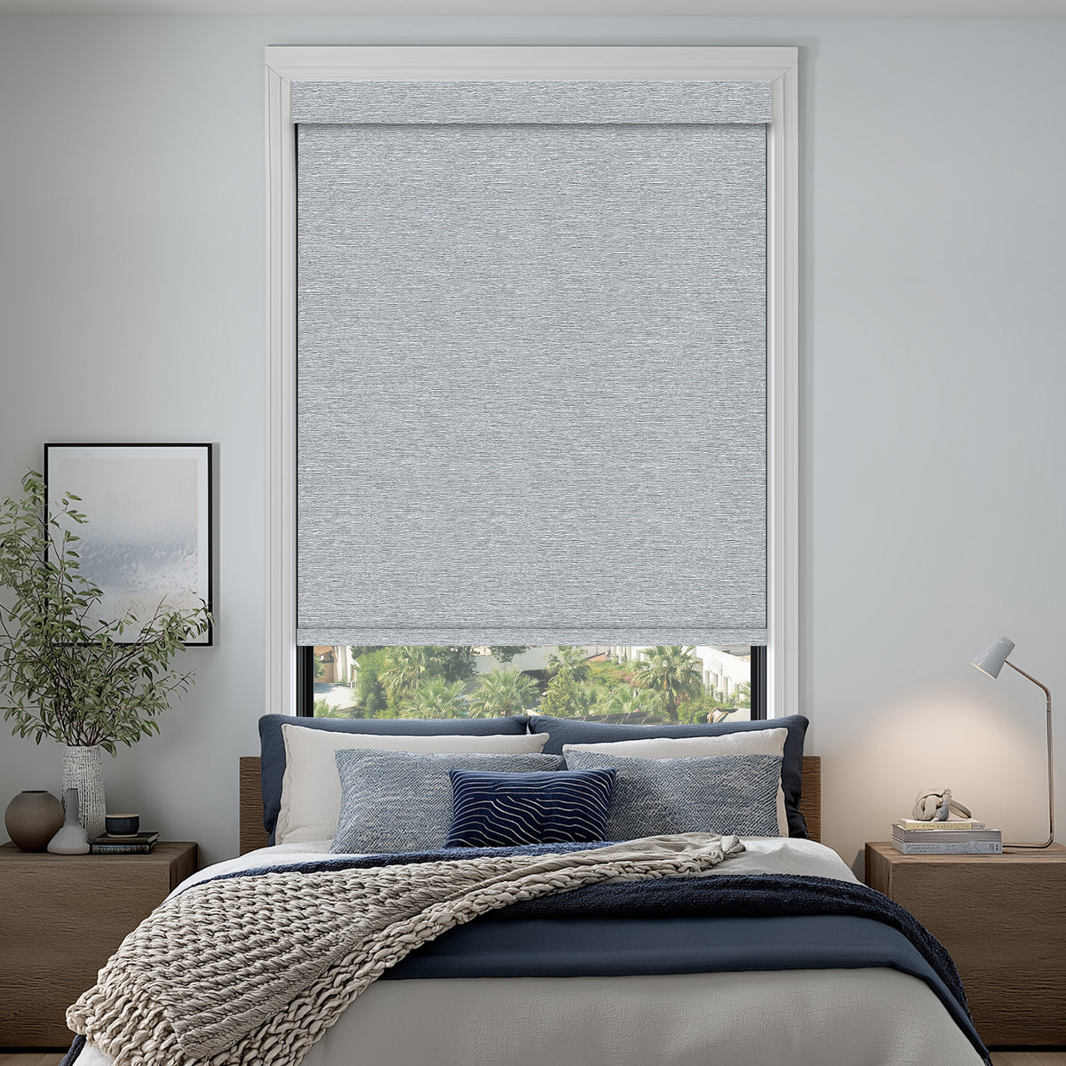 Westin Peppercorn Flame Retardant Blackout Roller Shades