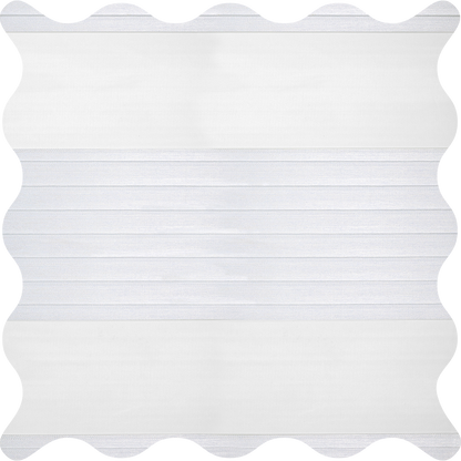 Westcott Snow Light Filtering Zebra Shade