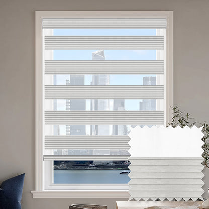 Westcott Silver Light Filtering Zebra Shade
