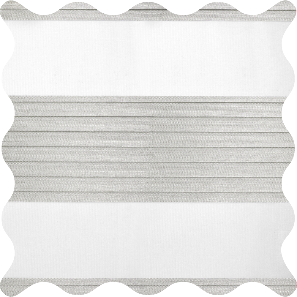 Westcott Silver Light Filtering Zebra Shade