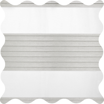 Westcott Silver Light Filtering Zebra Shade