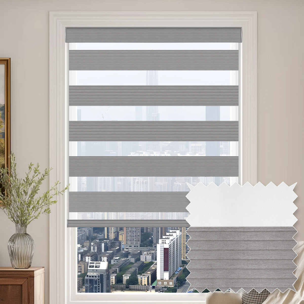 Westcott Harbor Light Filtering Zebra Shade