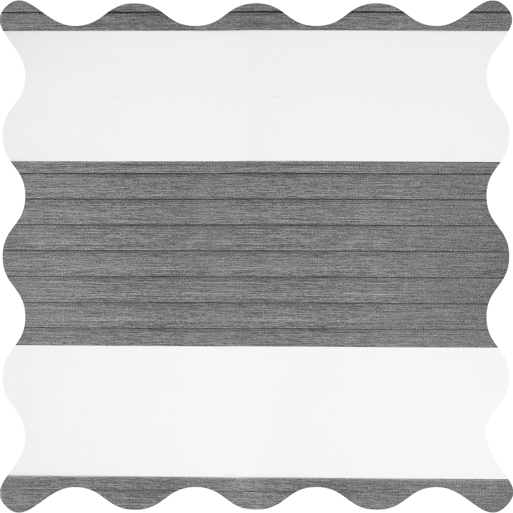 Westcott Charcoal Light Filtering Zebra Shade
