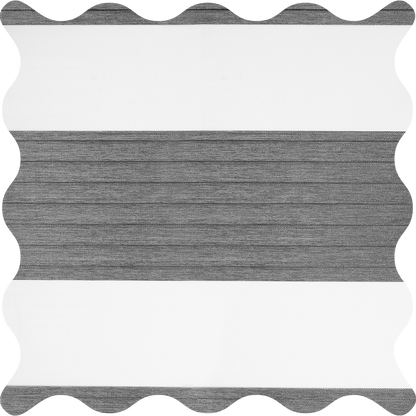 Westcott Charcoal Light Filtering Zebra Shade