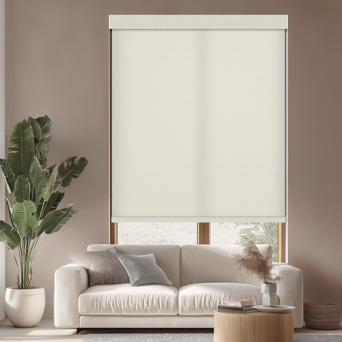 Gibson Crystal Light Filtering Roller Shades