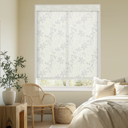 Ice Queen White Light Filtering Roller Shades