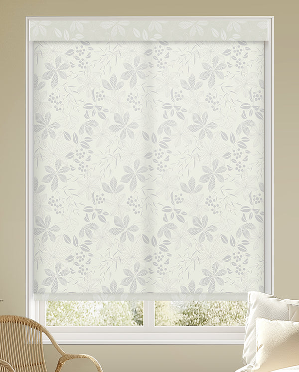 Ice Queen White Light Filtering Roller Shades