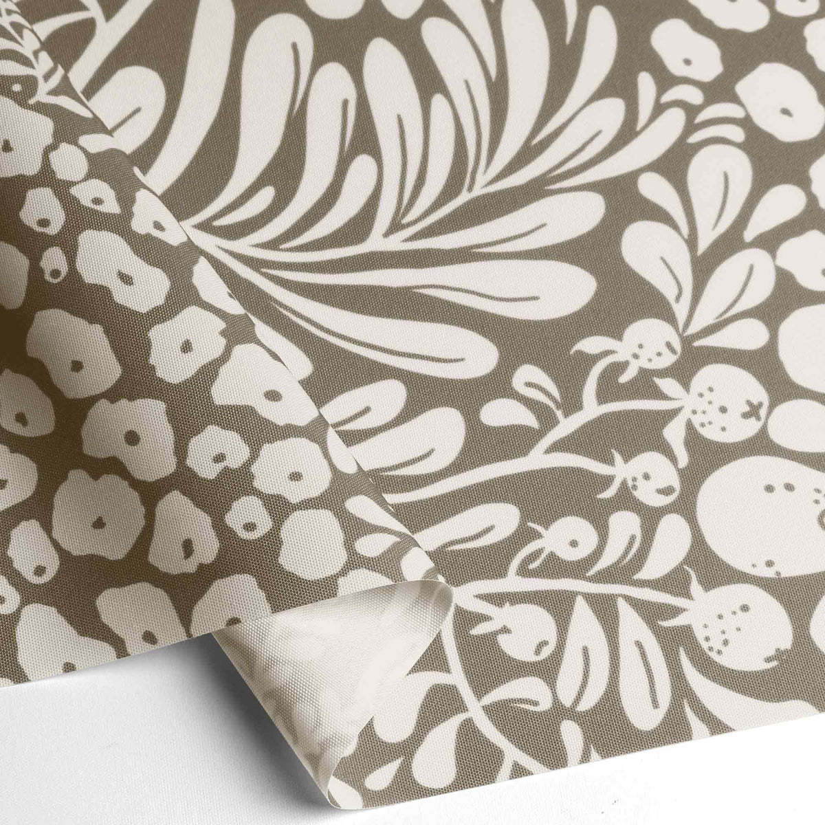 Summer Berry Mocha Light Filtering Roller Shades