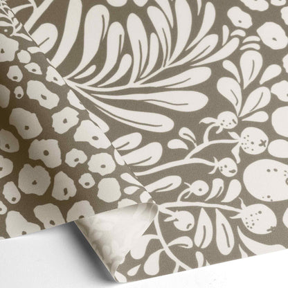 Summer Berry Mocha Light Filtering Roller Shades