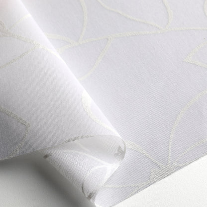 Celeste Bright White Sheer Roller Shades