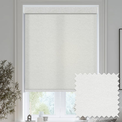 Zaria Frost Light Filtering Roller Shades