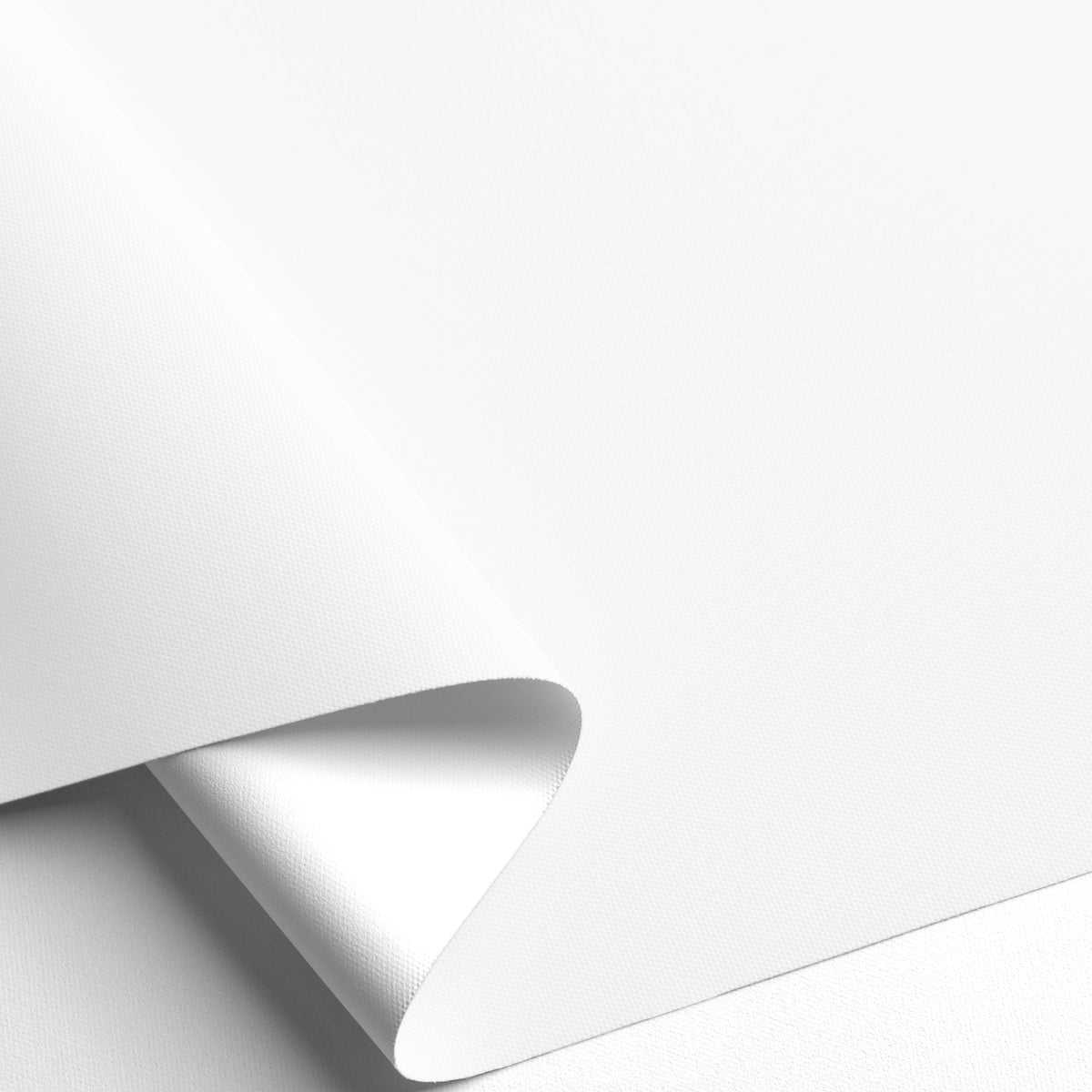 Tam Bright White Flame Retardant Blackout Roller Shades