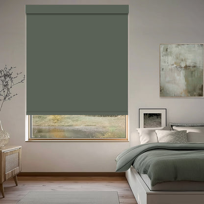 Tam Vapor Flame Retardant Blackout Roller Shades