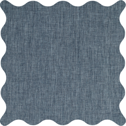 Shelley Denim Flame Retardant Blackout Roller Shades