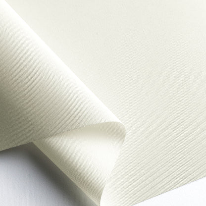 Tam Snow Flame Retardant Light Filtering Roller Shades