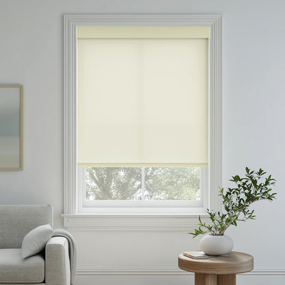 Tam Feather Flame Retardant Light Filtering Roller Shades