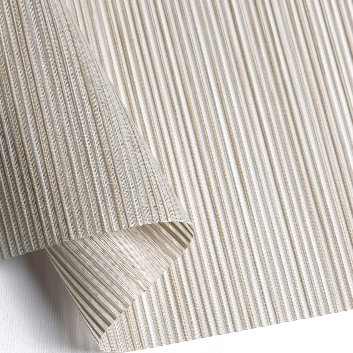 Bellevue Wheat Flame Retardant Sheer Roller Shades